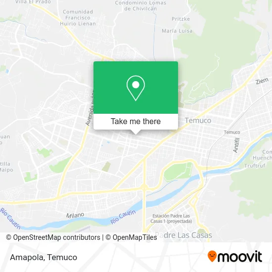 Amapola map