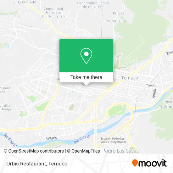 Orbis Restaurant map