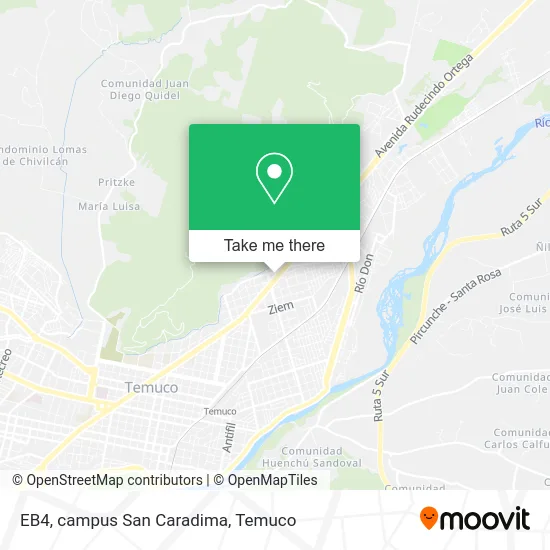 EB4, campus San Caradima map