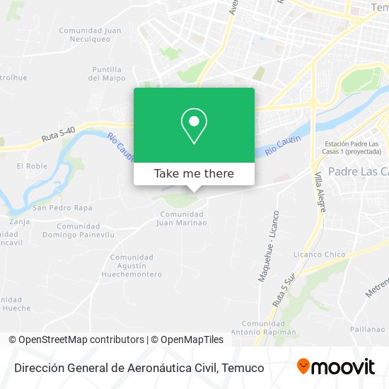 Dirección General de Aeronáutica Civil map