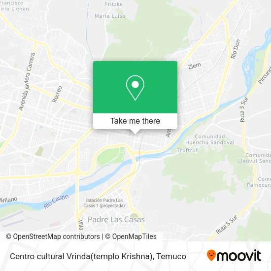 Centro cultural Vrinda(templo Krishna) map
