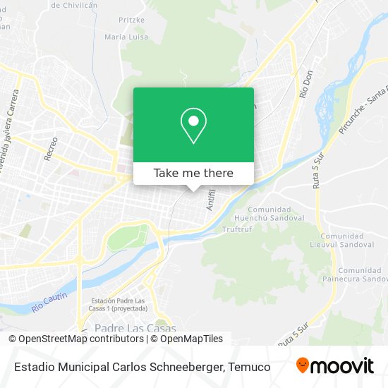 Estadio Municipal Carlos Schneeberger map