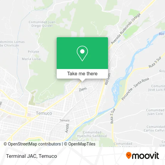 Terminal JAC map