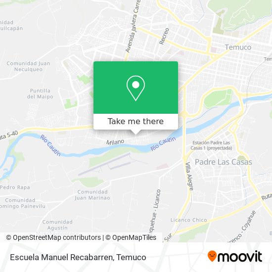 Escuela Manuel Recabarren map