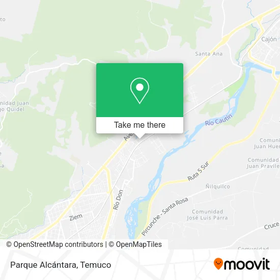 Mapa de Parque Alcántara