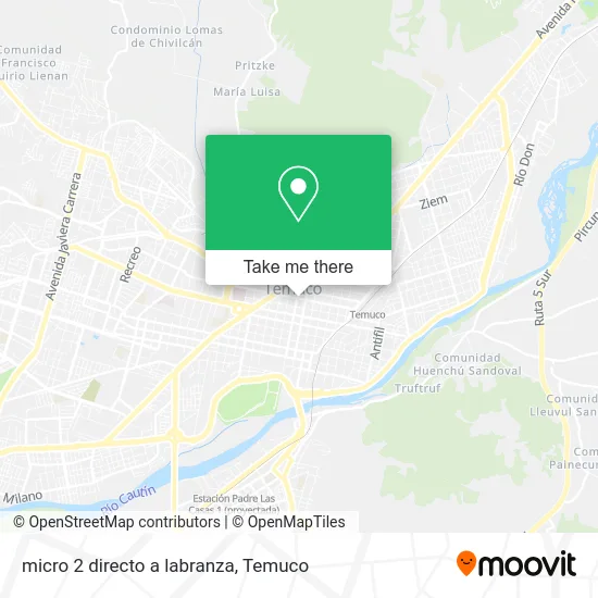 micro 2 directo a labranza map