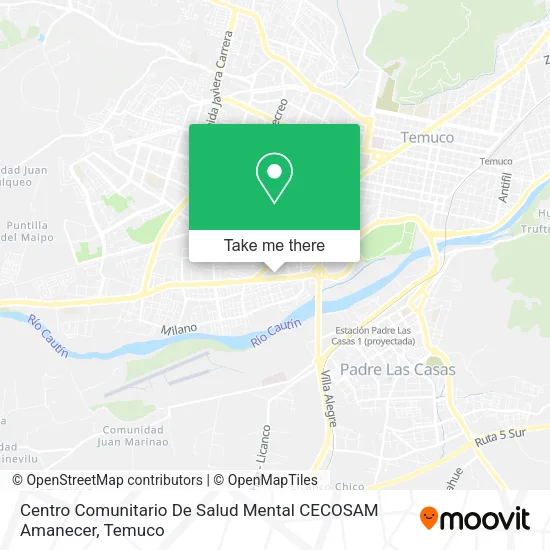 Centro Comunitario De Salud Mental CECOSAM Amanecer map