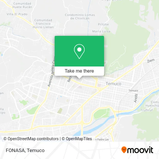 FONASA map