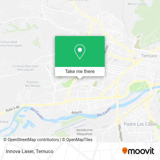 Innova Laser map