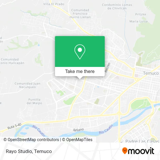 Rayo Studio map