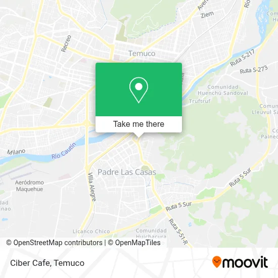 Ciber Cafe map