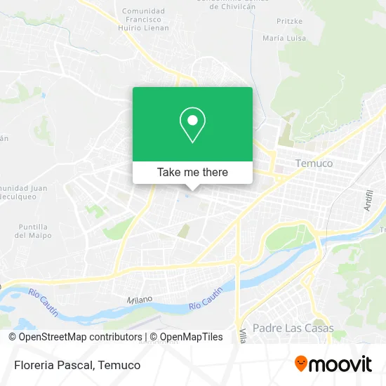 Floreria Pascal map