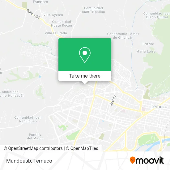 Mundousb map
