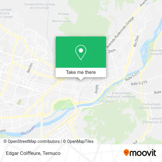Edgar Coiffeure map