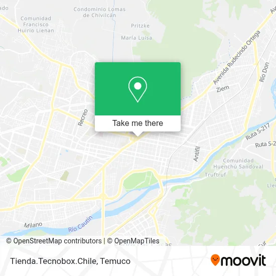 Tienda.Tecnobox.Chile map
