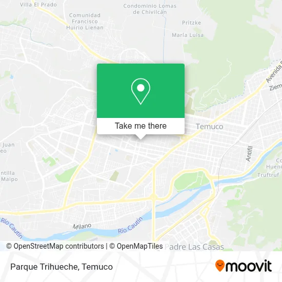 Parque Trihueche map