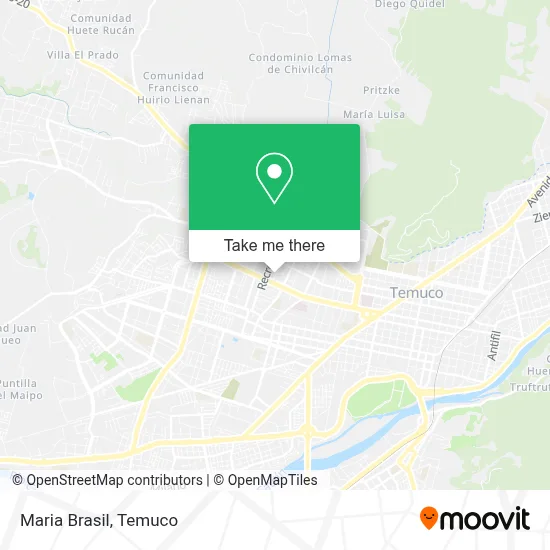 Maria Brasil map