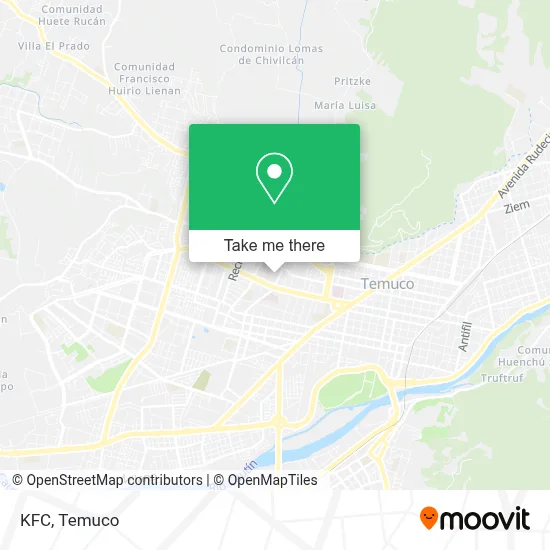 Kfc map