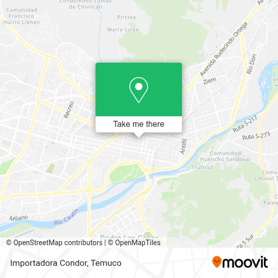 Importadora Condor map