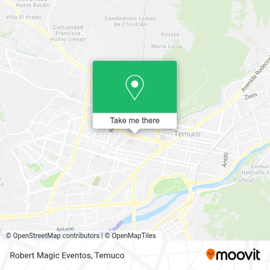 Robert Magic Eventos map