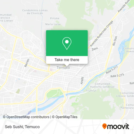 Seb Sushi map