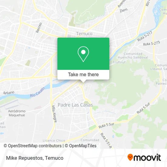 Mike Repuestos map