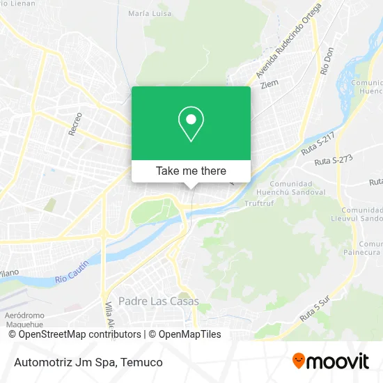 Automotriz Jm Spa map