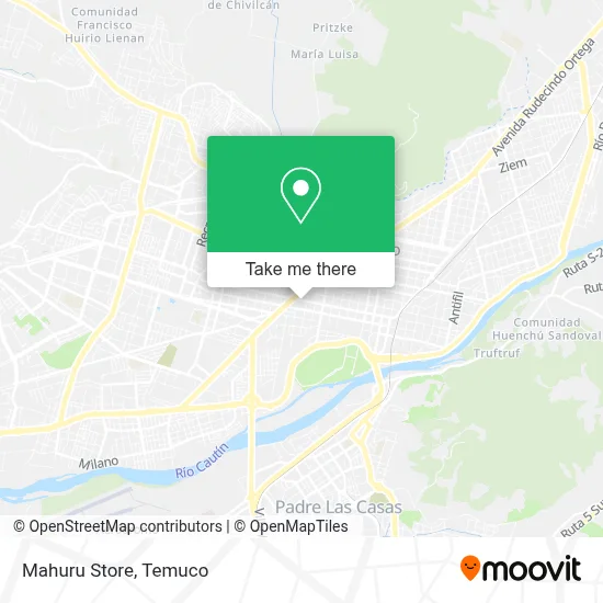 Mahuru Store map