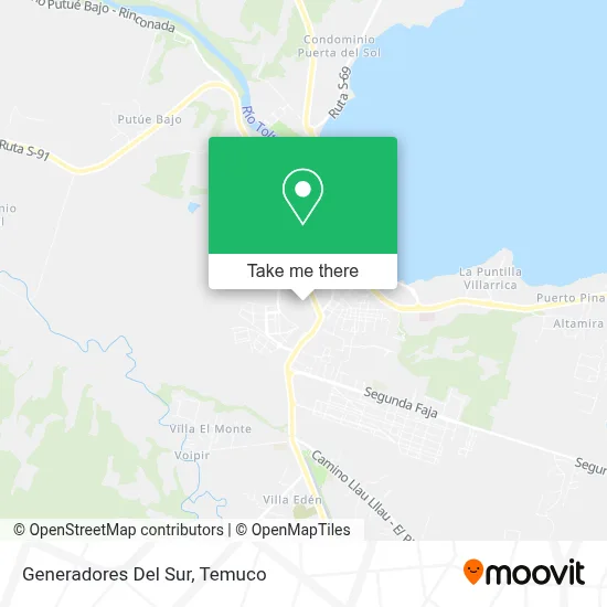 Generadores Del Sur map