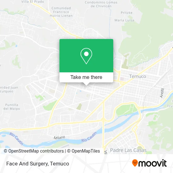 Face And Surgery map