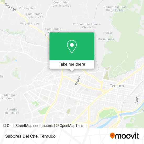 Sabores Del Che map