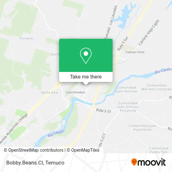 Bobby.Beans.Cl map