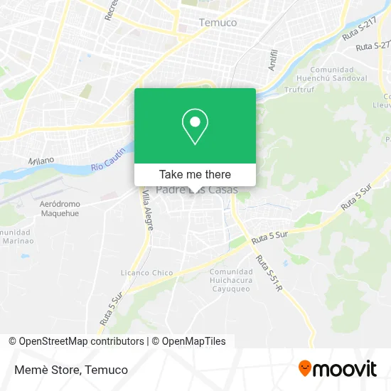 Memè Store map