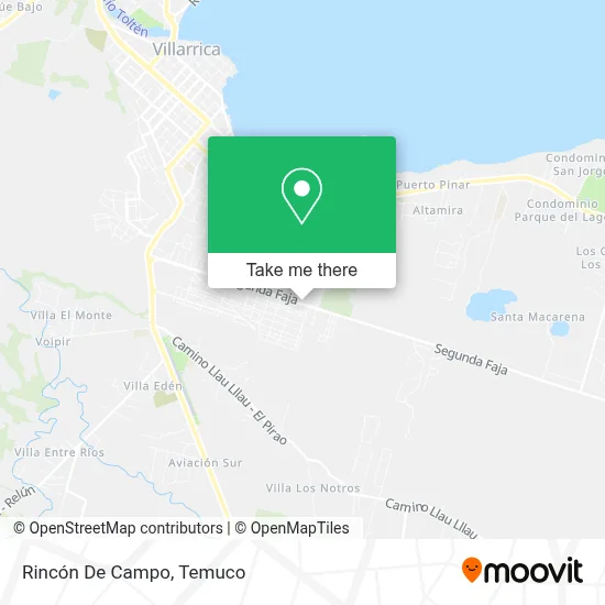 Rincón De Campo map