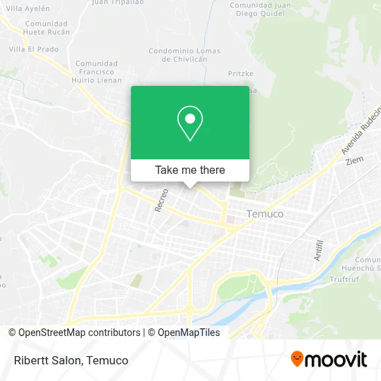 Ribertt Salon map