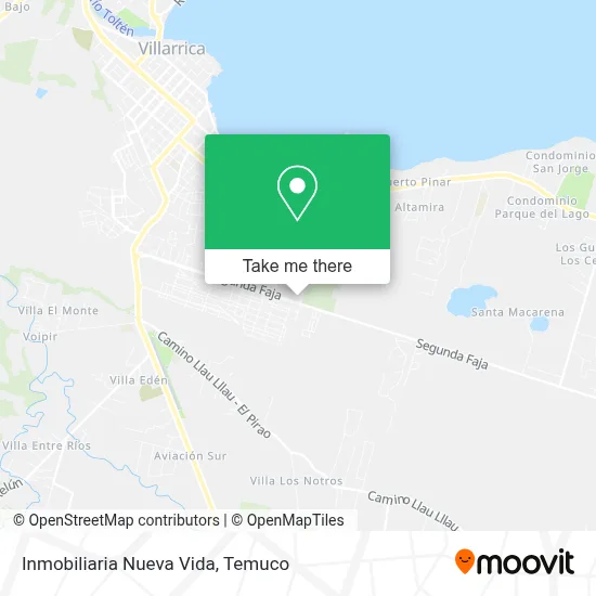 Inmobiliaria Nueva Vida map