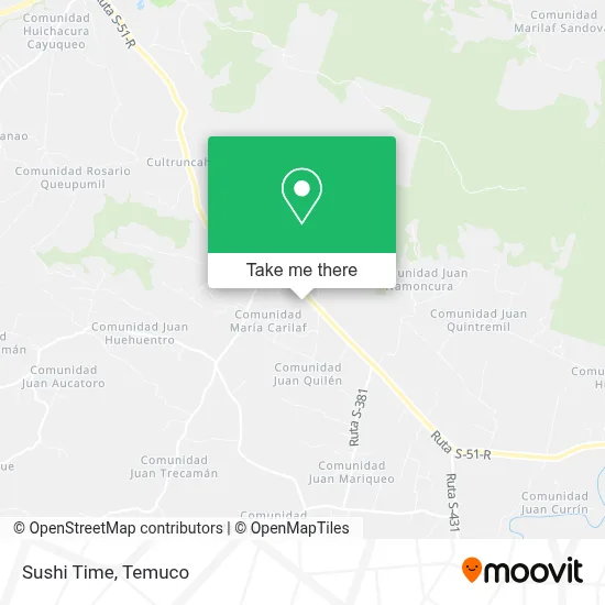 Sushi Time map