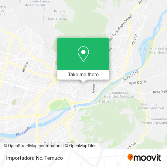 Importadora Nc map