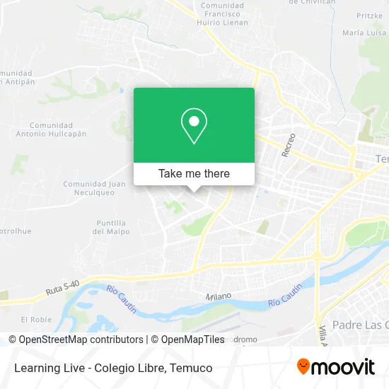 Learning Live - Colegio Libre map