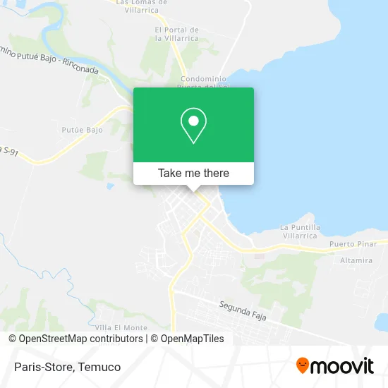 Paris-Store map