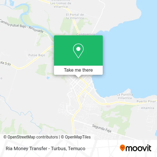 Ria Money Transfer - Turbus map