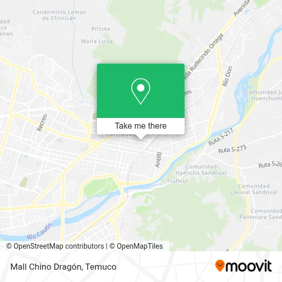 Mall Chino Dragón map