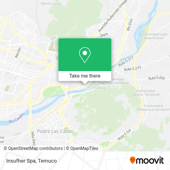 Insufher Spa map