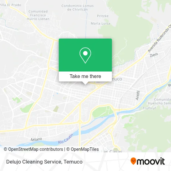 Delujo Cleaning Service map
