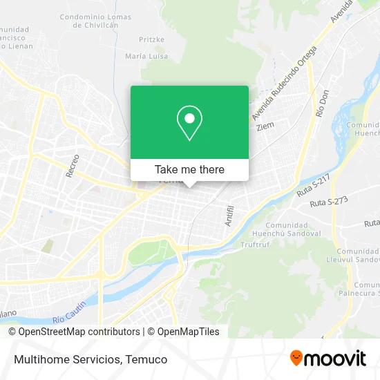 Multihome Servicios map