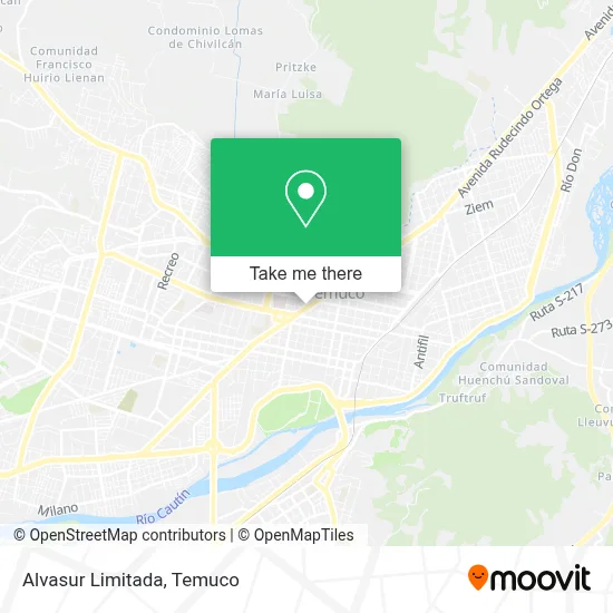 Alvasur Limitada map