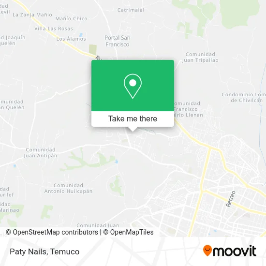 Paty Nails map