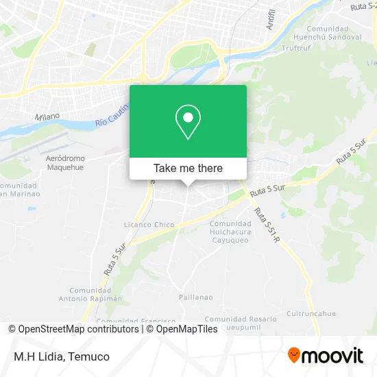 M.H Lidia map