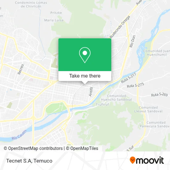 Tecnet S.A map