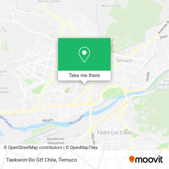 Taekwon-Do Gtf Chile map